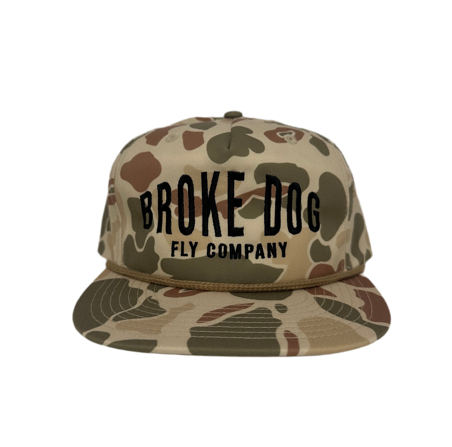 BROKE DOG Camo Snapback