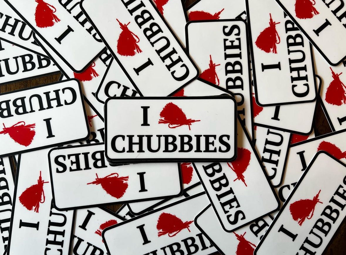 I LOVE CHUBBIES sticker