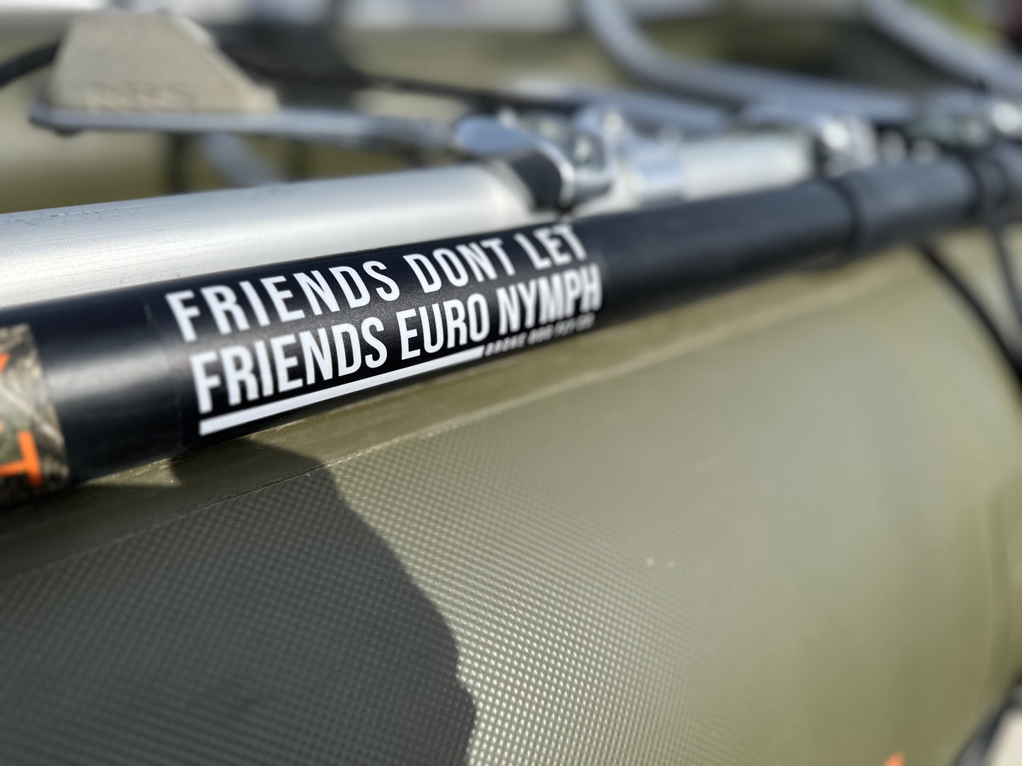 FRIENDS DONT LET FRIENDS EURO NYMPH sticker