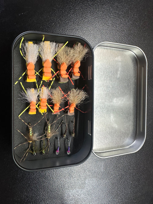 Hopper Dropper fly tin